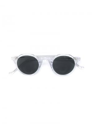 Солнцезащитные очки Heri Lesca. Цвет: серый