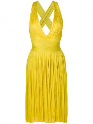 Платье Grace Maria Lucia Hohan. Цвет: жёлтый и оранжевый
