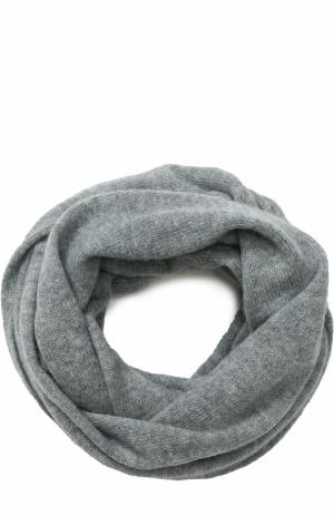 Кашемировый шарф-снуд Tegin. Цвет: серый