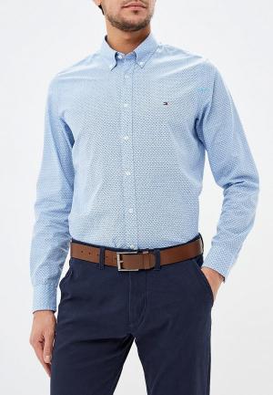 Рубашка Tommy Hilfiger. Цвет: голубой