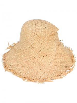 Летняя шляпа Paloma Barceló. Цвет: телесный