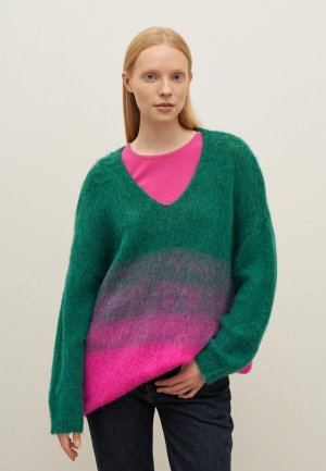 Пуловер Finn Flare. Цвет: зеленый