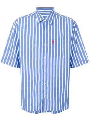 Рубашка с короткими рукавами Ami de Coeur Alexandre Mattiussi. Цвет: синий