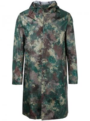 Камуфляжное пальто Mackintosh. Цвет: многоцветный