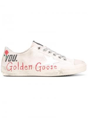 Кеды Superstar Golden Goose Deluxe Brand. Цвет: телесный