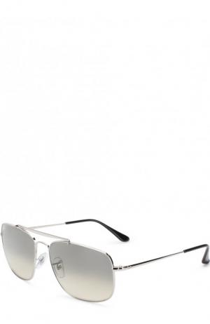 Солнцезащитные очки Ray-Ban. Цвет: серебряный