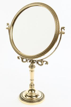 Настольное зеркало Stilars. Цвет: золотой