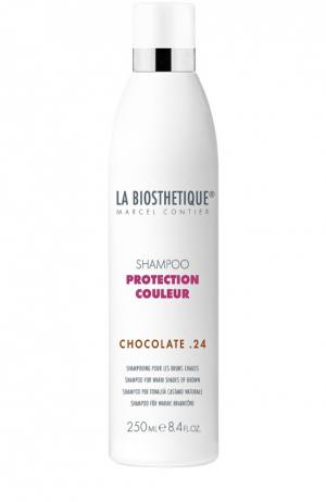 Шампунь для окрашенных волос (тёплые коричневые оттенки) La Biosthetique. Цвет: бесцветный