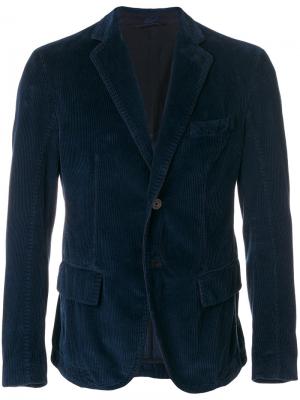Вельветовый пиджак Weber +. Цвет: синий