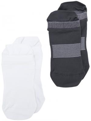 Комплект из двух пар носков Adidas By Stella Mccartney. Цвет: белый