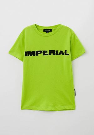 Футболка Imperial Kids. Цвет: зеленый