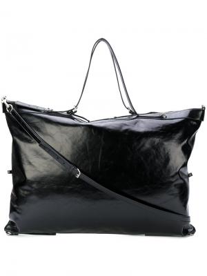 Большая сумка-тоут Saint Laurent. Цвет: чёрный