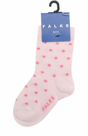 Носки с принтом Falke. Цвет: розовый