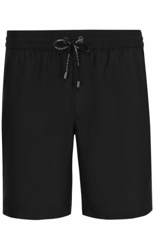 Плавки-шорты с карманами Dolce & Gabbana. Цвет: черный