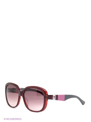 Солнцезащитные очки MM 585S 05 Missoni. Цвет: бордовый
