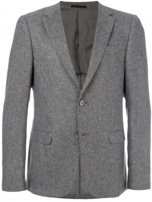 Классический пиджак Z Zegna. Цвет: серый