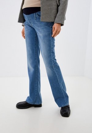 Джинсы Pietro Brunelli Maternity. Цвет: синий