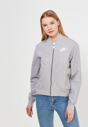 Куртка Nike. Цвет: серый