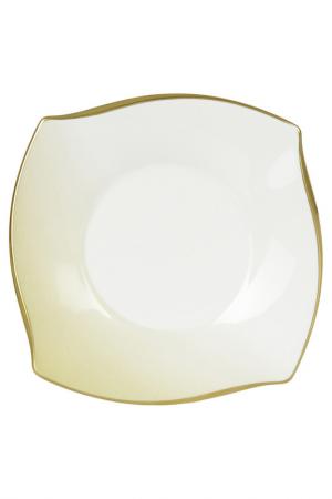 Набор тарелок 16 см Narumi. Цвет: золотой