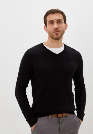 Пуловер Tom Tailor. Цвет: черный