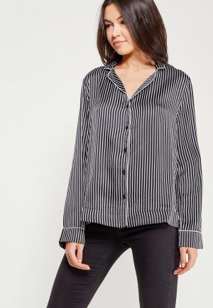 Рубашка домашняя Topshop. Цвет: черный