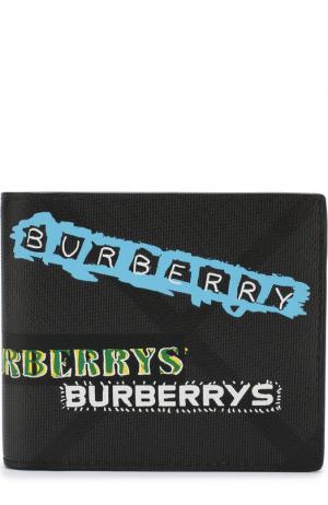 Портмоне с отделениями для кредитных карт Burberry. Цвет: темно-серый