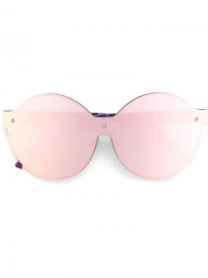 Солнцезащитные очки On a lens House Of Holland. Цвет: розовый и фиолетовый
