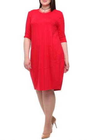 Платье LESHAR. Цвет: красный