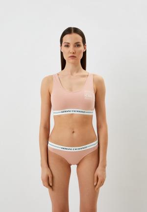 Трусы Armani Exchange. Цвет: розовый