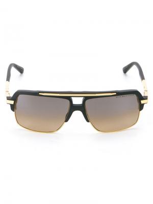 Солнцезащитные очки Mach Four Dita Eyewear. Цвет: чёрный