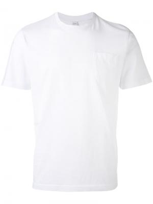 Классическая футболка Aspesi. Цвет: белый
