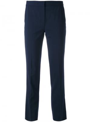 Классические укороченные брюки Dvf Diane Von Furstenberg. Цвет: синий