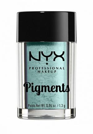 Тени для век Nyx Professional Makeup. Цвет: бирюзовый