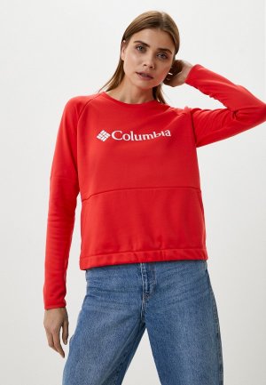 Свитшот Columbia. Цвет: красный