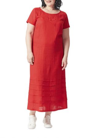 Платье D`IMMA. Цвет: красный