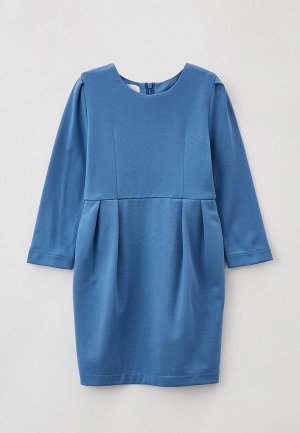Платье Fridaymonday. Цвет: голубой