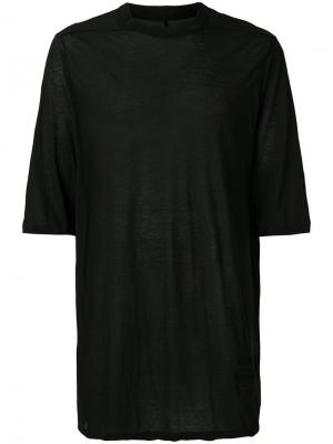 Оверсайз-футболка Rick Owens DRKSHDW. Цвет: чёрный