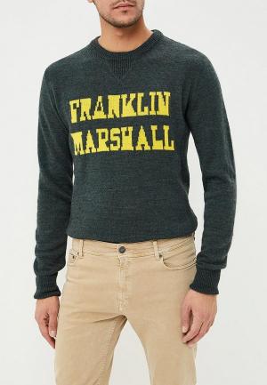 Джемпер Franklin & Marshall. Цвет: зеленый