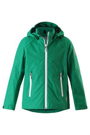 Куртка REIMA. Цвет: зеленый