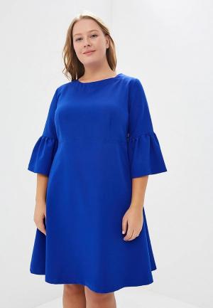 Платье Indiano Natural. Цвет: синий