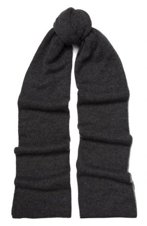 Кашемировый шарф TSUM Collection. Цвет: темно-серый