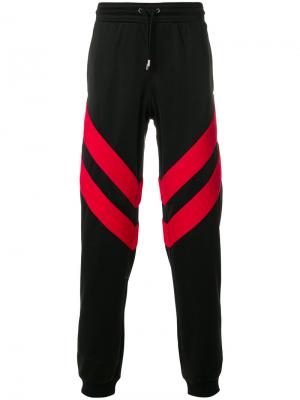 Спортивные брюки в полоску Givenchy. Цвет: чёрный