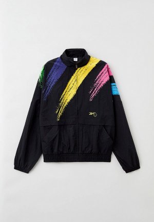 Ветровка Reebok. Цвет: черный