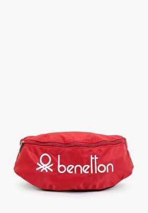 Сумка United Colors of Benetton. Цвет: красный
