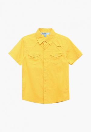 Рубашка Modis. Цвет: желтый