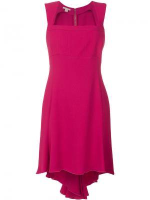 Асимметричное платье Antonio Berardi. Цвет: розовый и фиолетовый