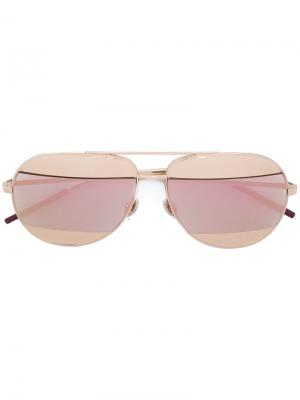 Солнцезащитные очки Dior Eyewear. Цвет: розовый и фиолетовый