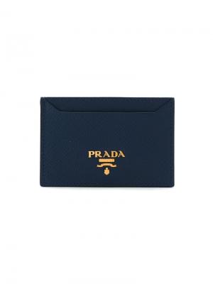 PRADA 1MC208QWA F0016  Leather/Fur/Exotic Skins->Calf Leather. Цвет: синий