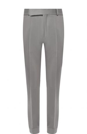 Шерстяные лыжные брюки Zegna Couture. Цвет: серый
