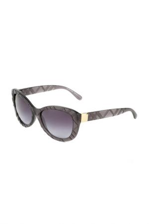 Солнцезащитные очки BURBERRY. Цвет: matte grey